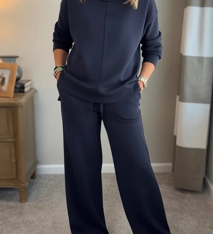 Colleen™ | Casual Roll-Neck 2 Piece
