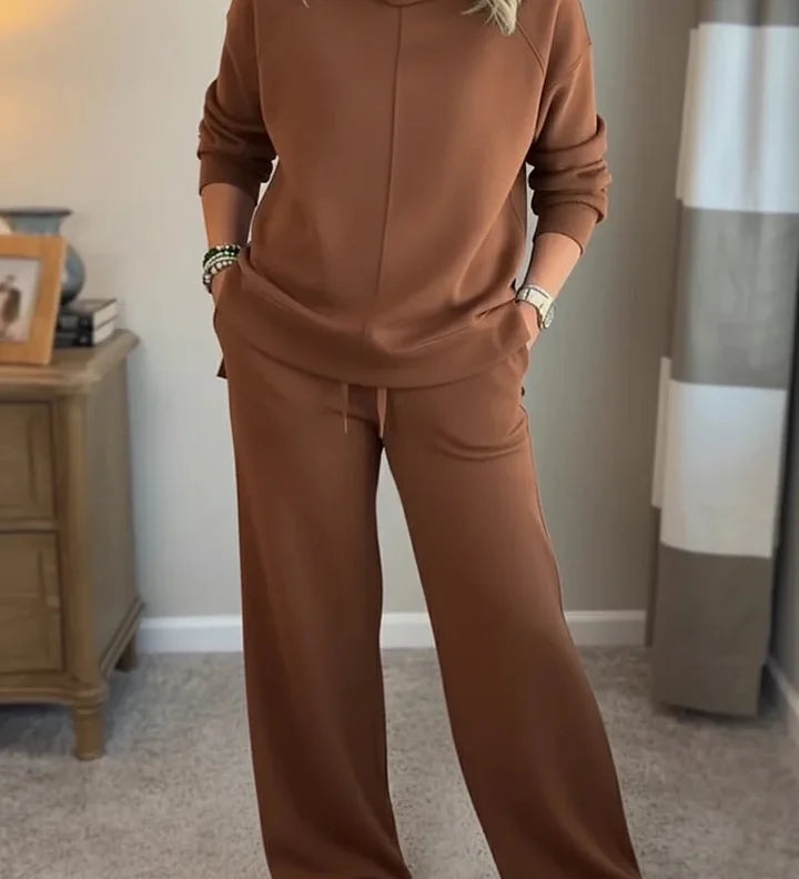 Colleen™ | Casual Roll-Neck 2 Piece