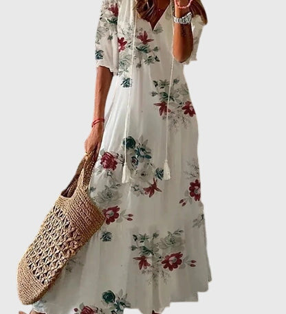 Amalia™ | Boho Vintage Summer Dress