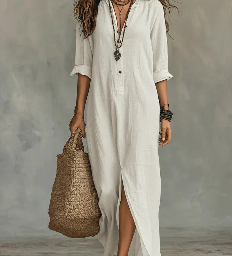 Savenora | Elegant Maxi Dress for Timeless Beauty