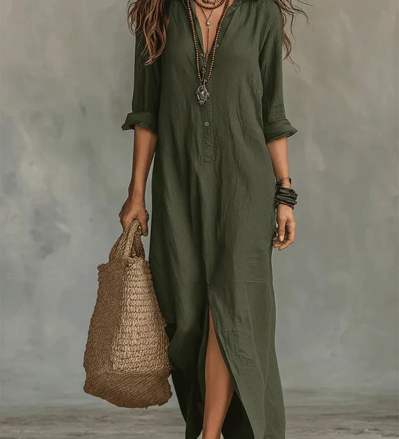 Savenora | Elegant Maxi Dress for Timeless Beauty