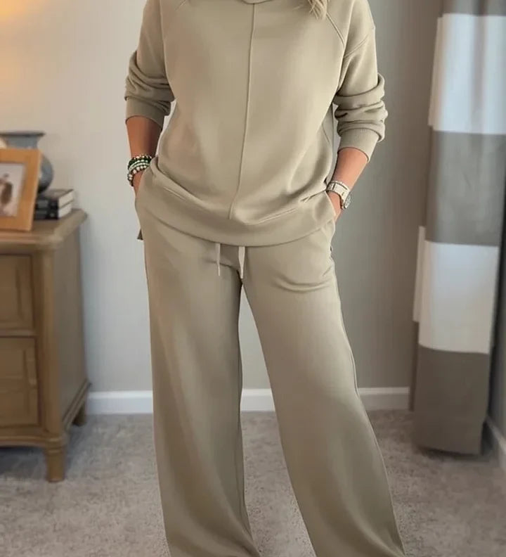 Colleen™ | Casual Roll-Neck 2 Piece