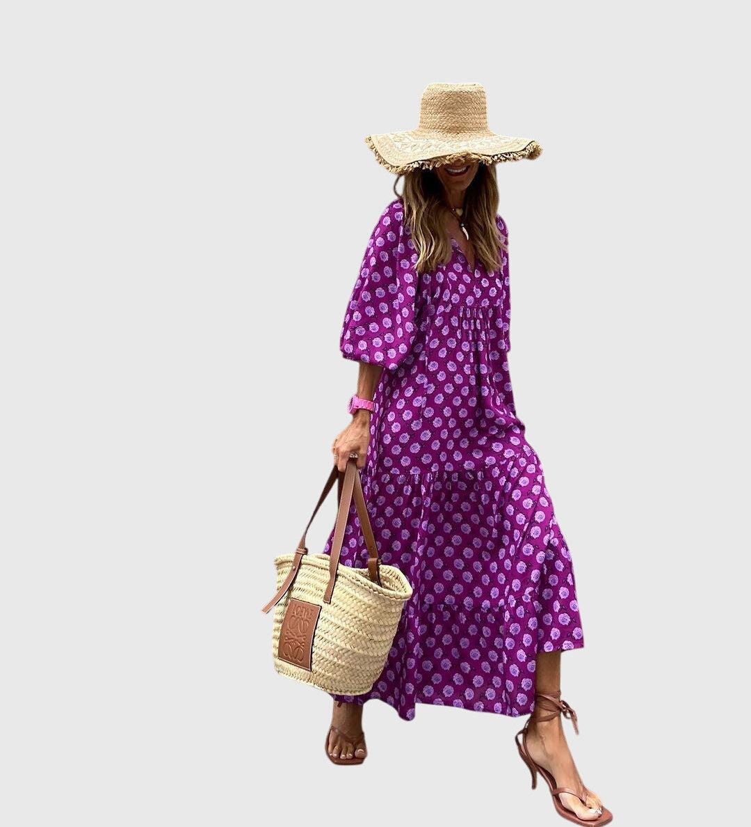 Sarah™ | Boho Maxi Dress