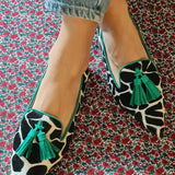 Nala | Leopard Fringe Flats