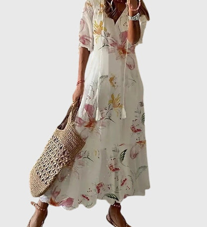 Amalia™ | Boho Vintage Summer Dress
