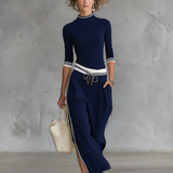 Sports Set Loose Trousers with Drawstring