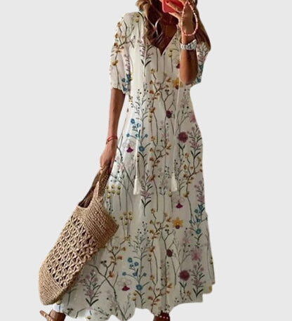 Amalia™ | Boho Vintage Summer Dress