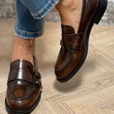 Maevie | Classic Brown Loafers