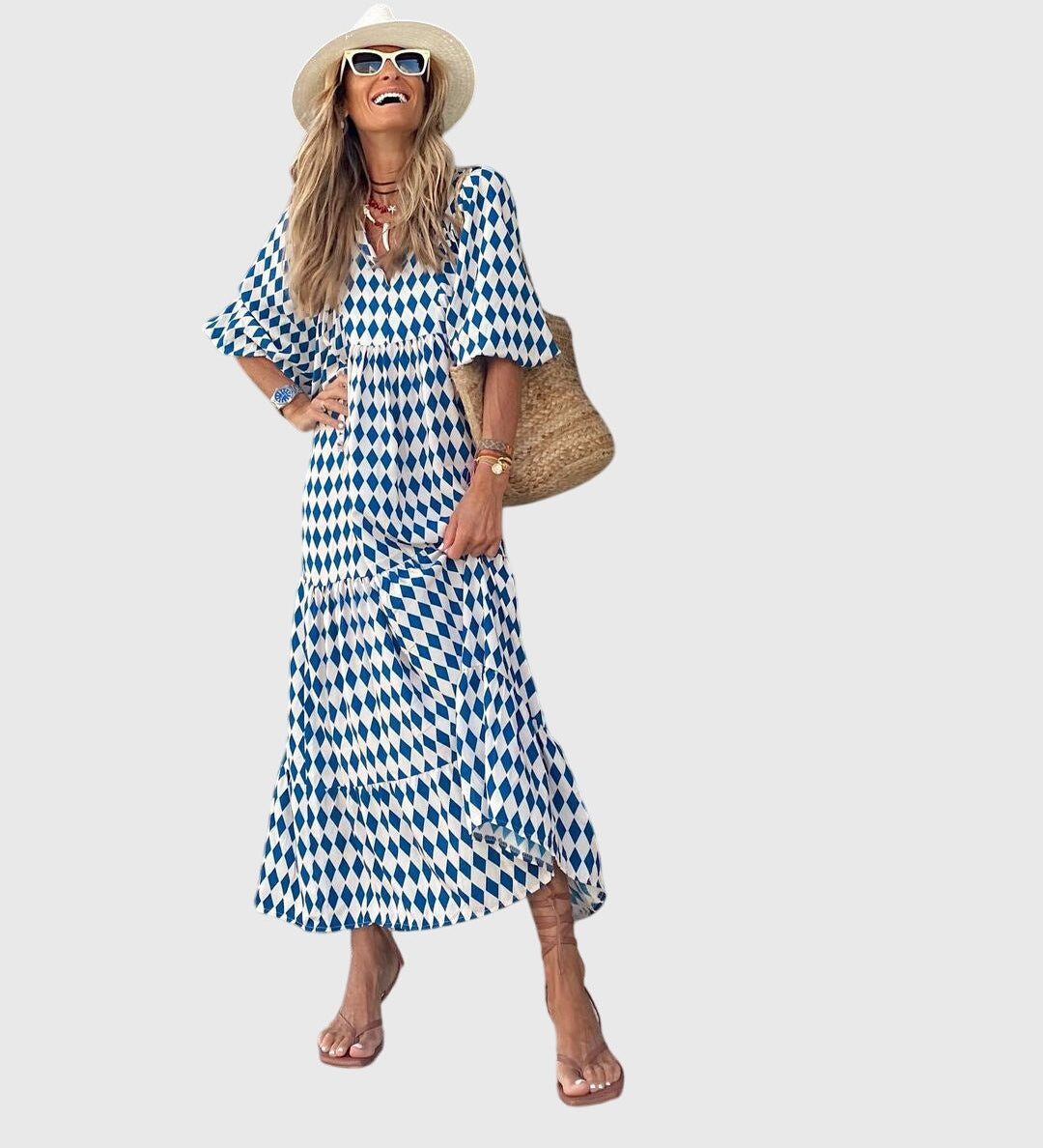 Sarah™ | Boho Maxi Dress