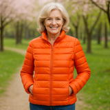 TRANSITIONAL PADDED JACKET | ORANGE