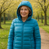 TRANSITIONAL PUFFED JACKET | OCEAN BLUE