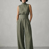Esther | Minimalist Sleeveless Top Set