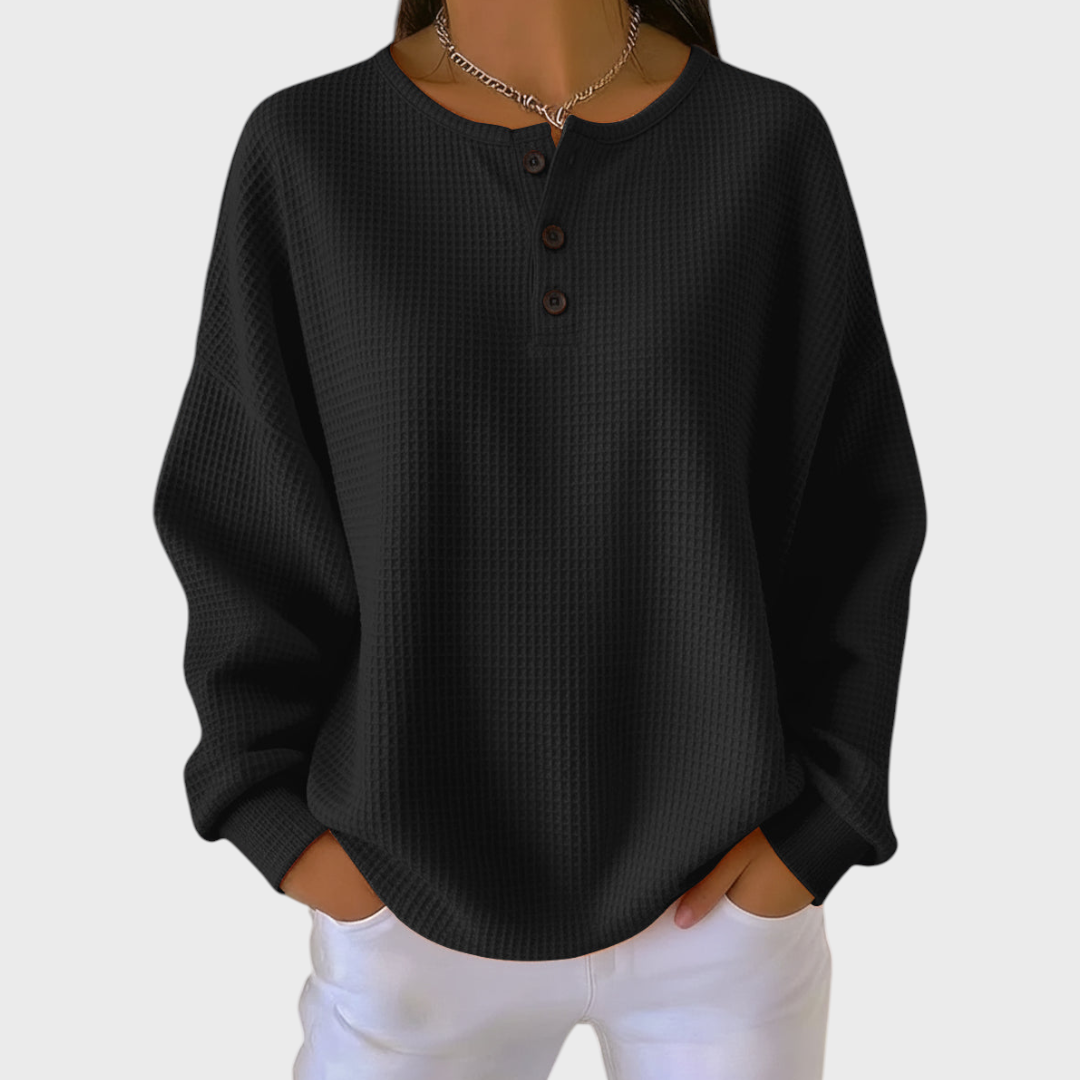 Elsie | Jumper in Soft Waffle Knit