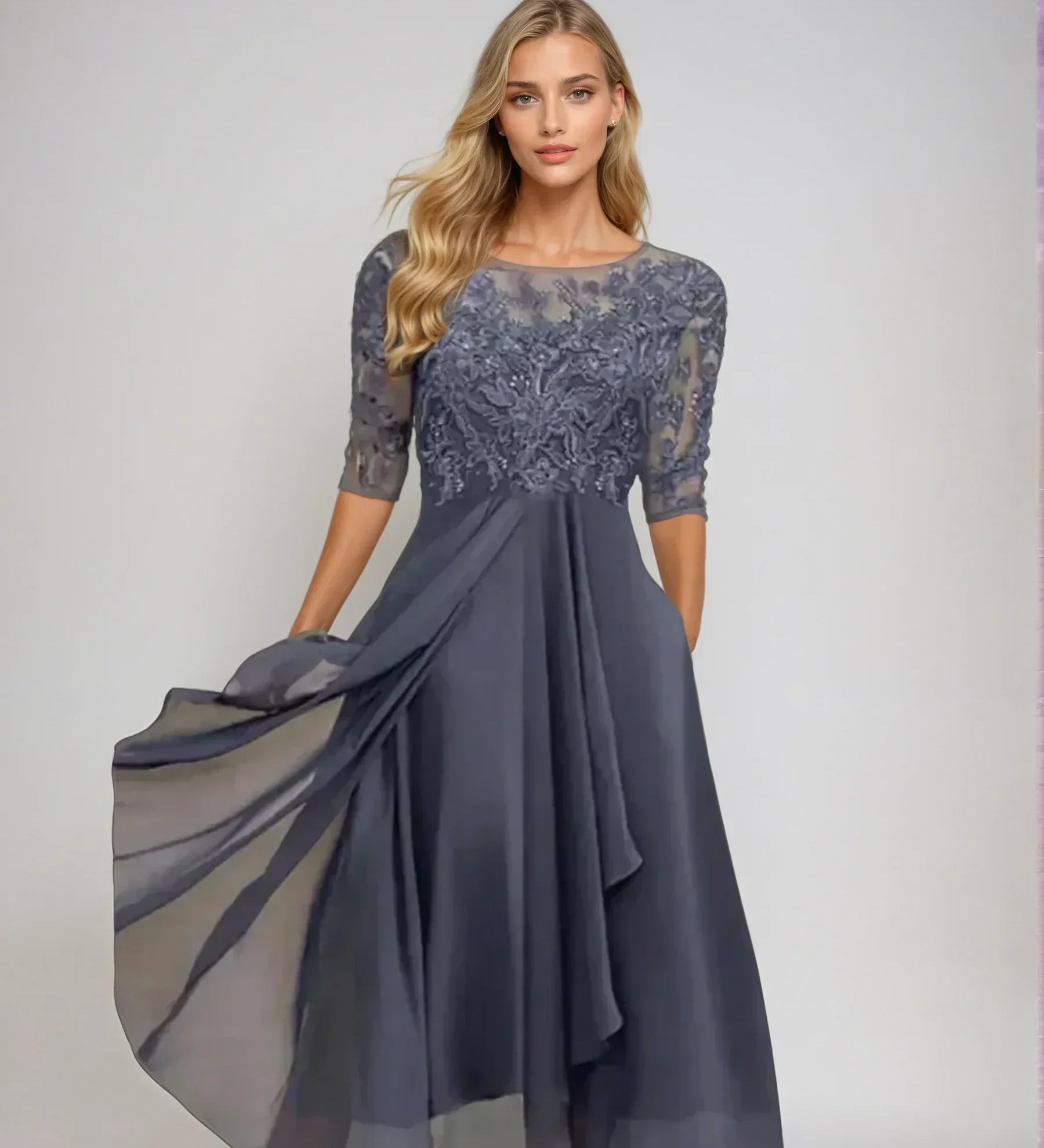 Margherita | Lace Midi Dress