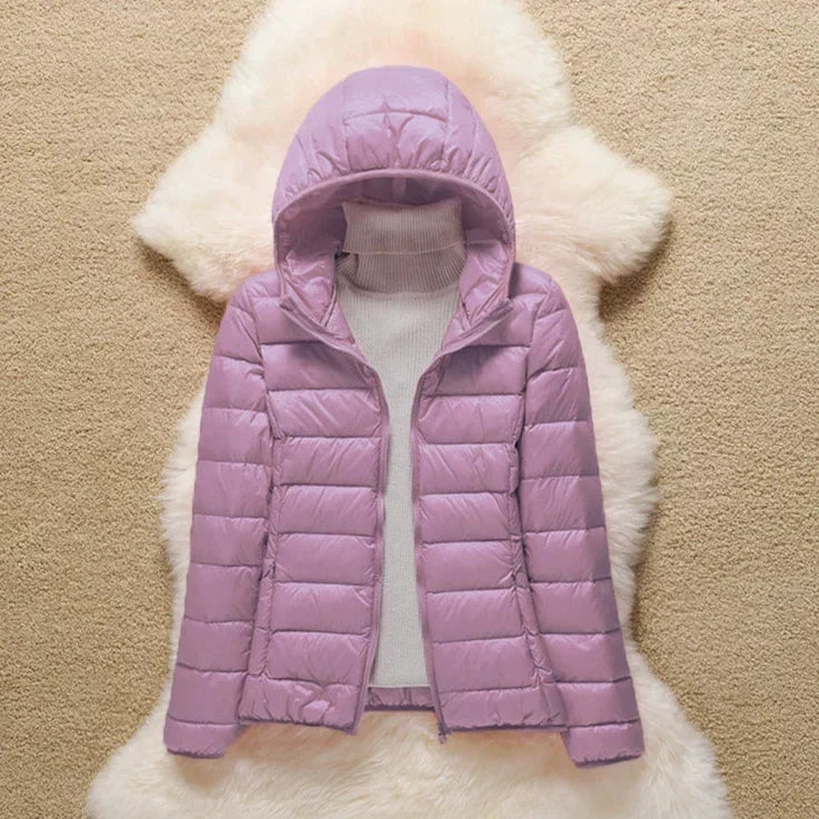 TRANSITIONAL PADDED JACKET | PURPLE