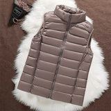 PADDED GILET | CHAMPAGNE