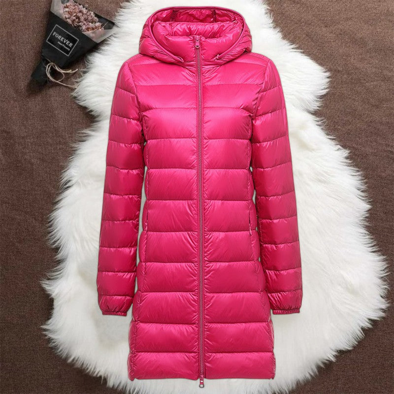 LONG DOWN JACKET | PINK
