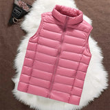 PADDED GILET | SALMON