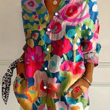Sadie | Colourful Pattern Blouse