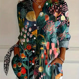 Sadie | Colourful Pattern Blouse
