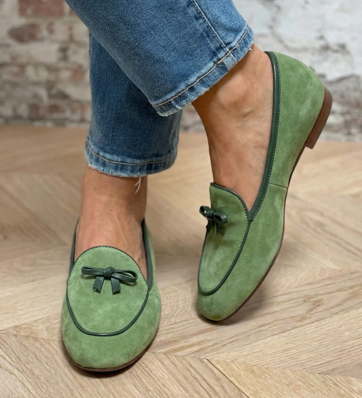 Genevieve | Bow Detail Loafers