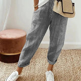 Lily | Striped Lily Trousers