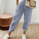Lily | Striped Lily Trousers