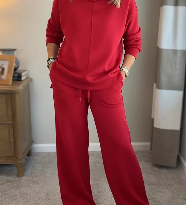 Colleen™ | Casual Roll-Neck 2 Piece