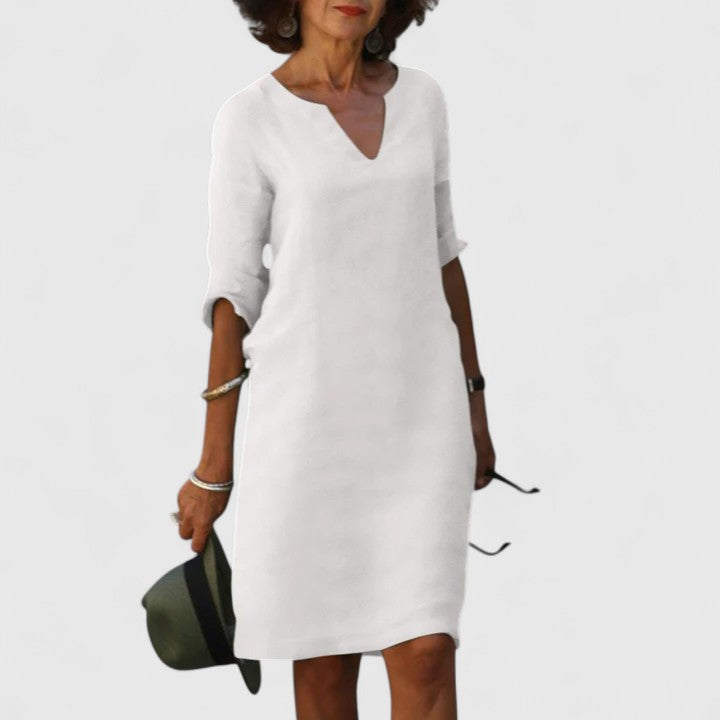 Taylor | Comfortable V-Neck Dress