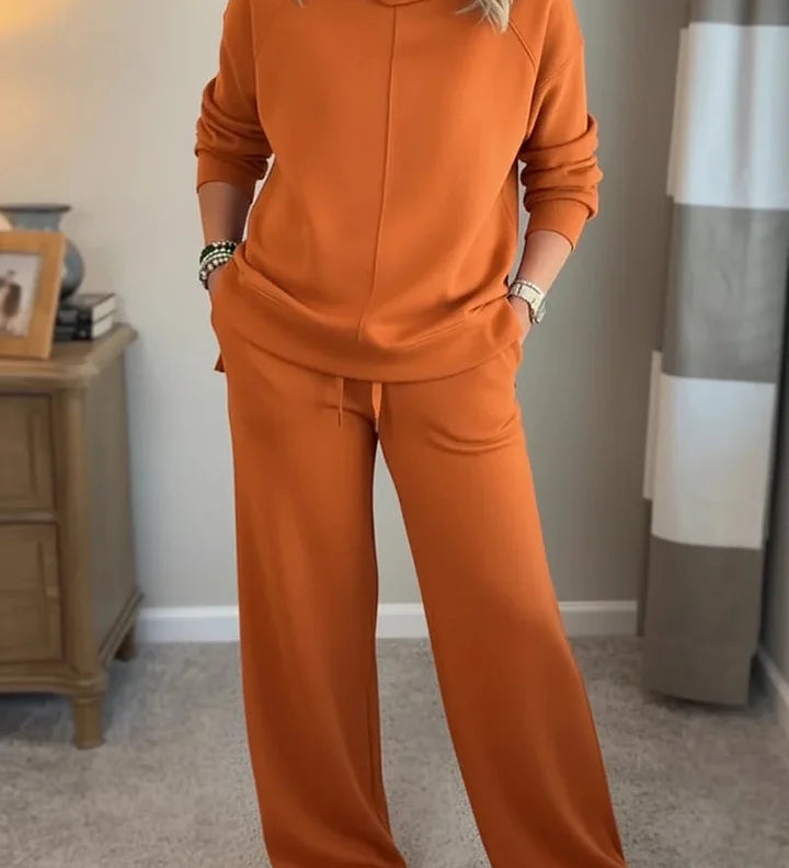 Colleen™ | Casual Roll-Neck 2 Piece