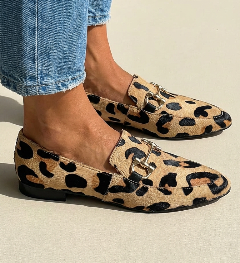 Eloise | Savannah Print Flats