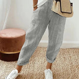 Lily | Striped Lily Trousers