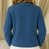 Katrina | Structured knitted jacket with Buttons