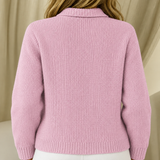 Katrina | Structured knitted jacket with Buttons